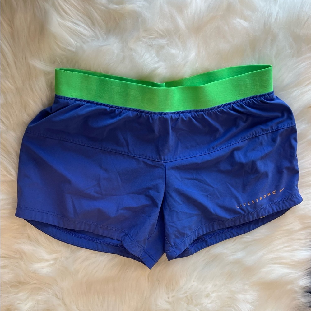 Nike livestrong athletic shorts